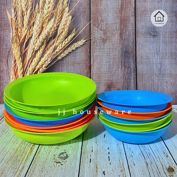 Piring Plastik Murah Frosca KH / Piring Makan Plastik / JJ.Houseware