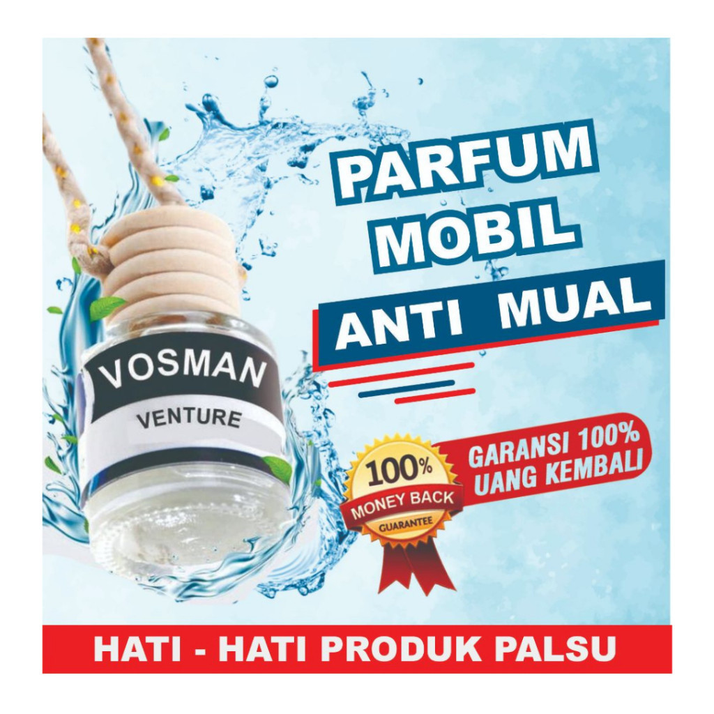 TERLARIS VOSMAN - Parfum Mobil dan Ruangan Mewah Aroma terapi - vosman parfum mobil