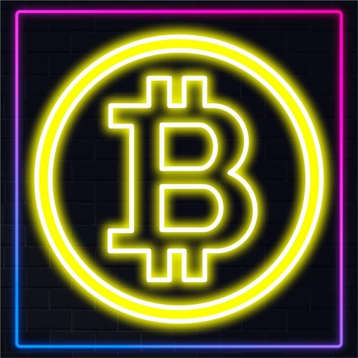 Promo COD Lampu Neon Flex Logo Bitcoin Dekorasi Cowok Keren Dekorasi Minimalis Hiasan Dinding Neon F