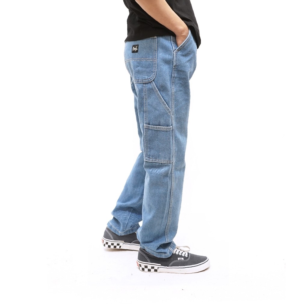 ORAQLE Celana Jeans Denim Carpenter POSTAL CARPENTER BLUE