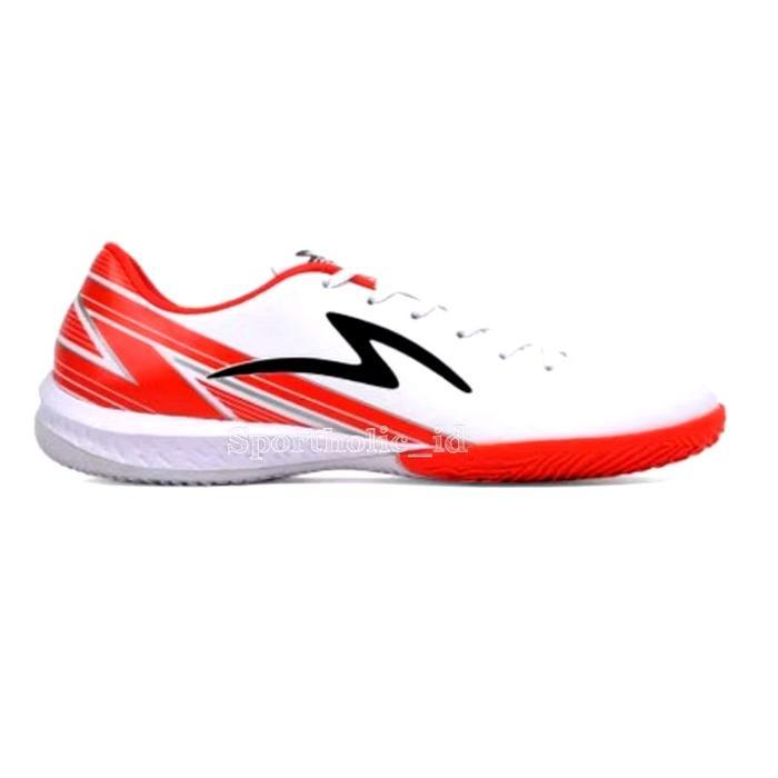 Sepatu Bola & Sepatu Futsal Specs Accelerator Lightspeed 20 Fg  100% Original - IN (White Orange), 4
