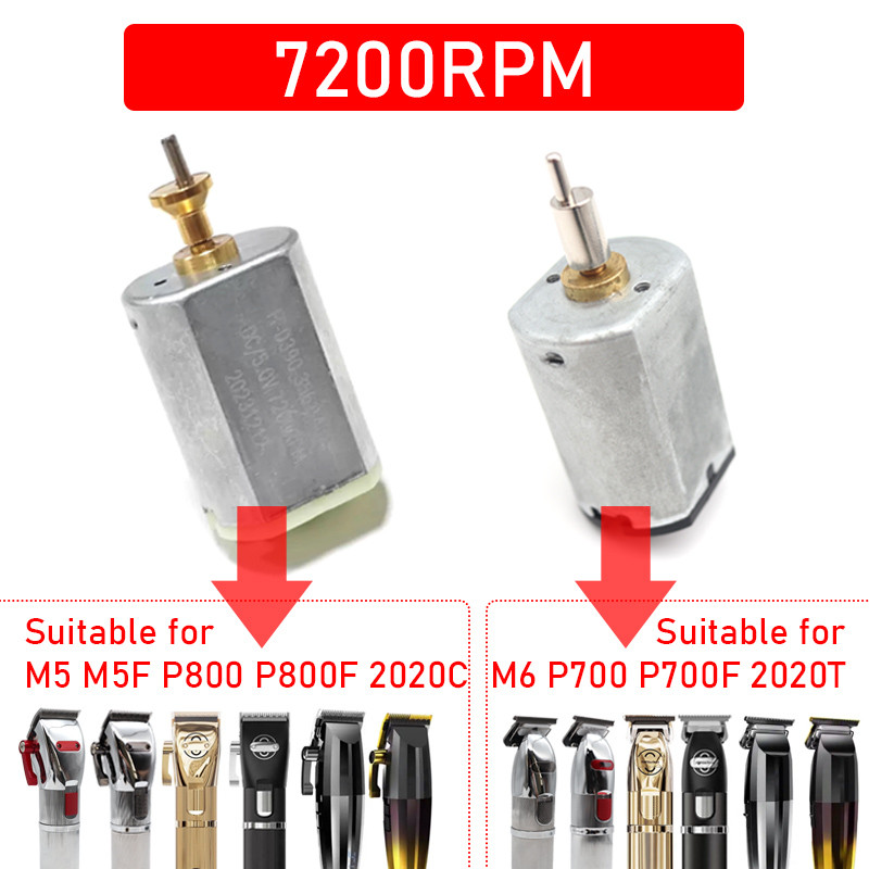 7200 RPM Hair Clipper Motor Engine Professional Repair Replacement Tool Apply to M5(f) P800(f) 2020C
