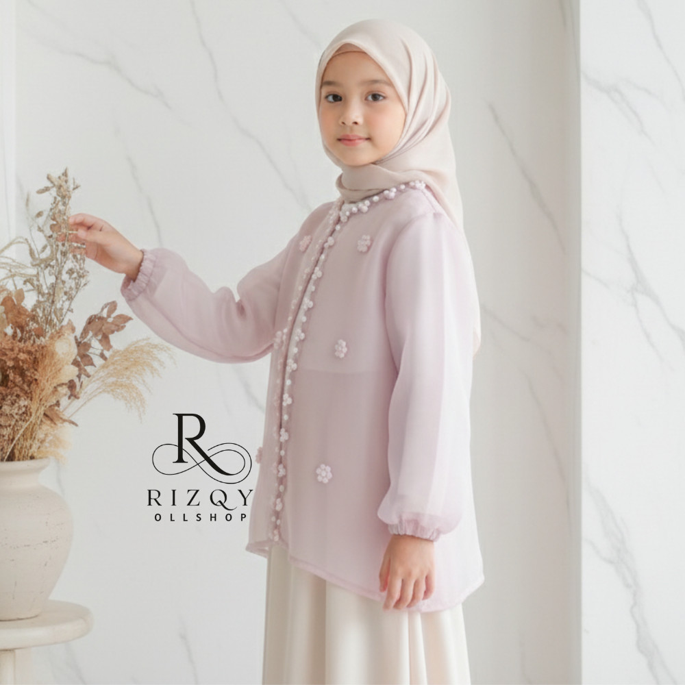 Outer Organza Anak Premium Usia 1 Sampai 12 Tahun /Baju pesta Anak