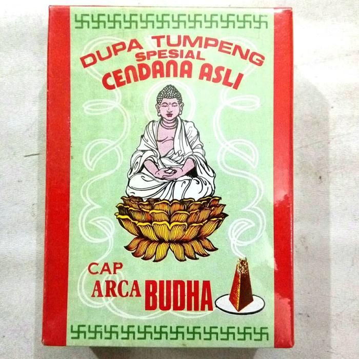 Dupa Tumpeng Spesial Cendana Asli cap Arca Budha