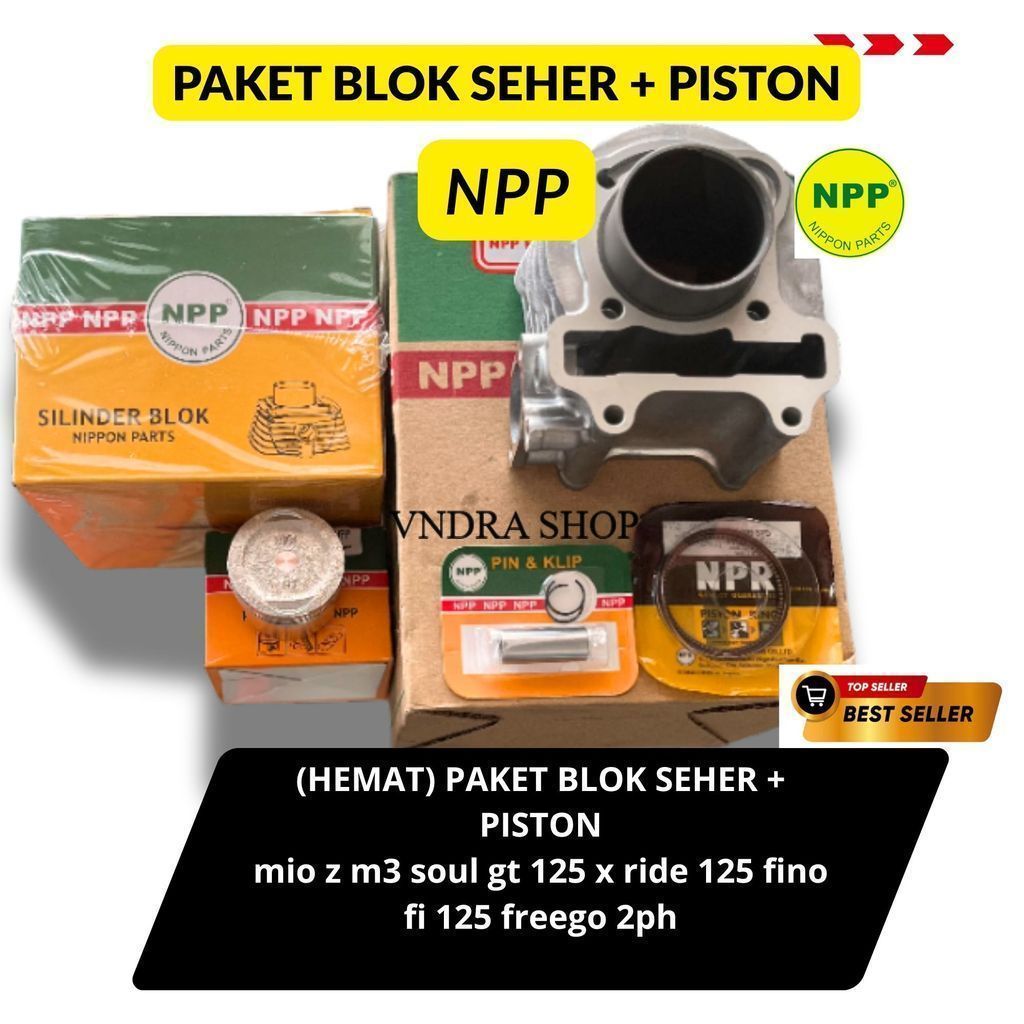 Blok Boring Seher Set MIO M3 MIO 125 SOUL GT 125 Silinder Blok NPP