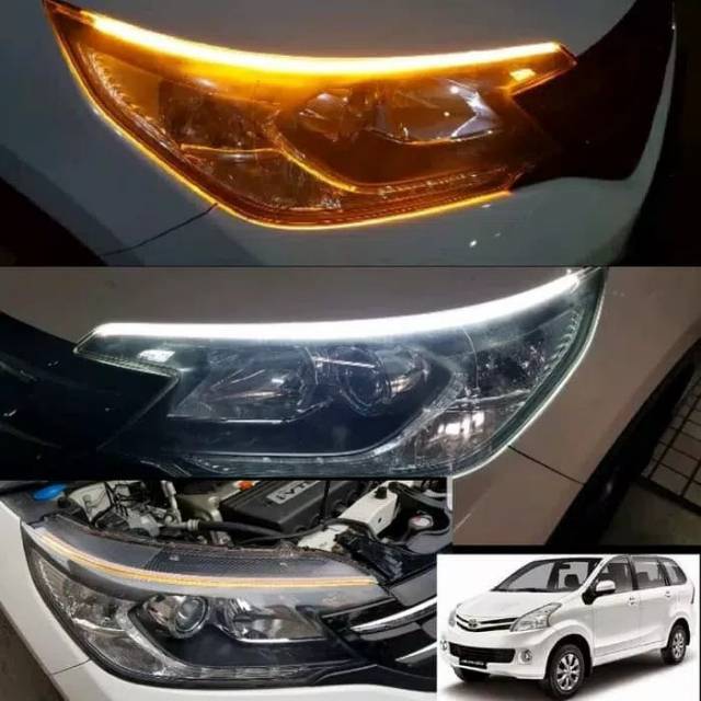 Lampu Led Alis Avanza / Lampu Led Drl Running Toyota Avanza / Lampu Led Alis Running Headlamp Avanza