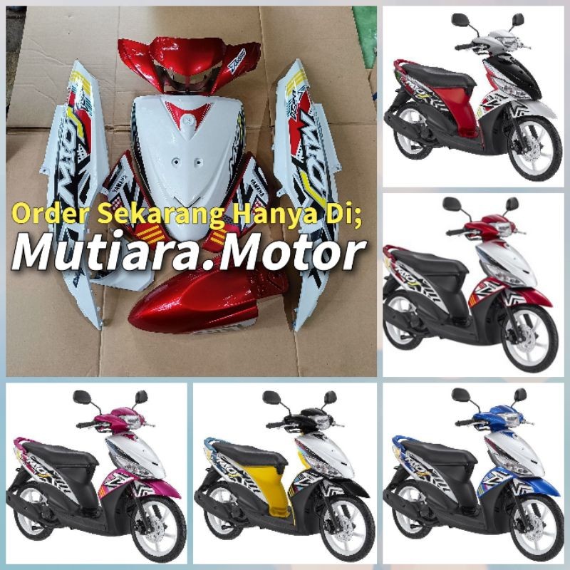 Full Body Halus Mio J Teen Plus Stiker Sudah Dipasang Termurah & Berkualitas