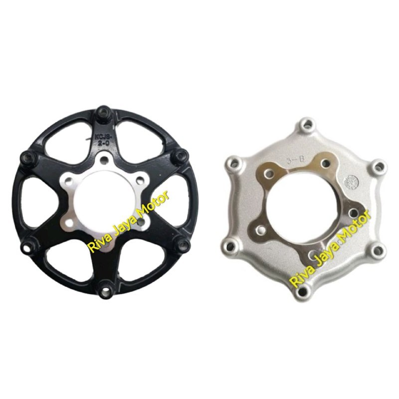 Dudukan Piringan Cakram Depan Tiger Megapro GL Verza Cb150 Mega Pro Cb150r Lubang 5 6 Adaptor Plende