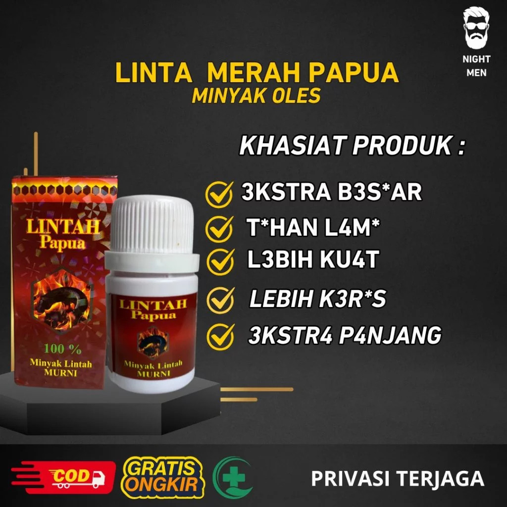 Jual Minyak Urut Original Papua LIntah Merah - Isi 60 ML (25)