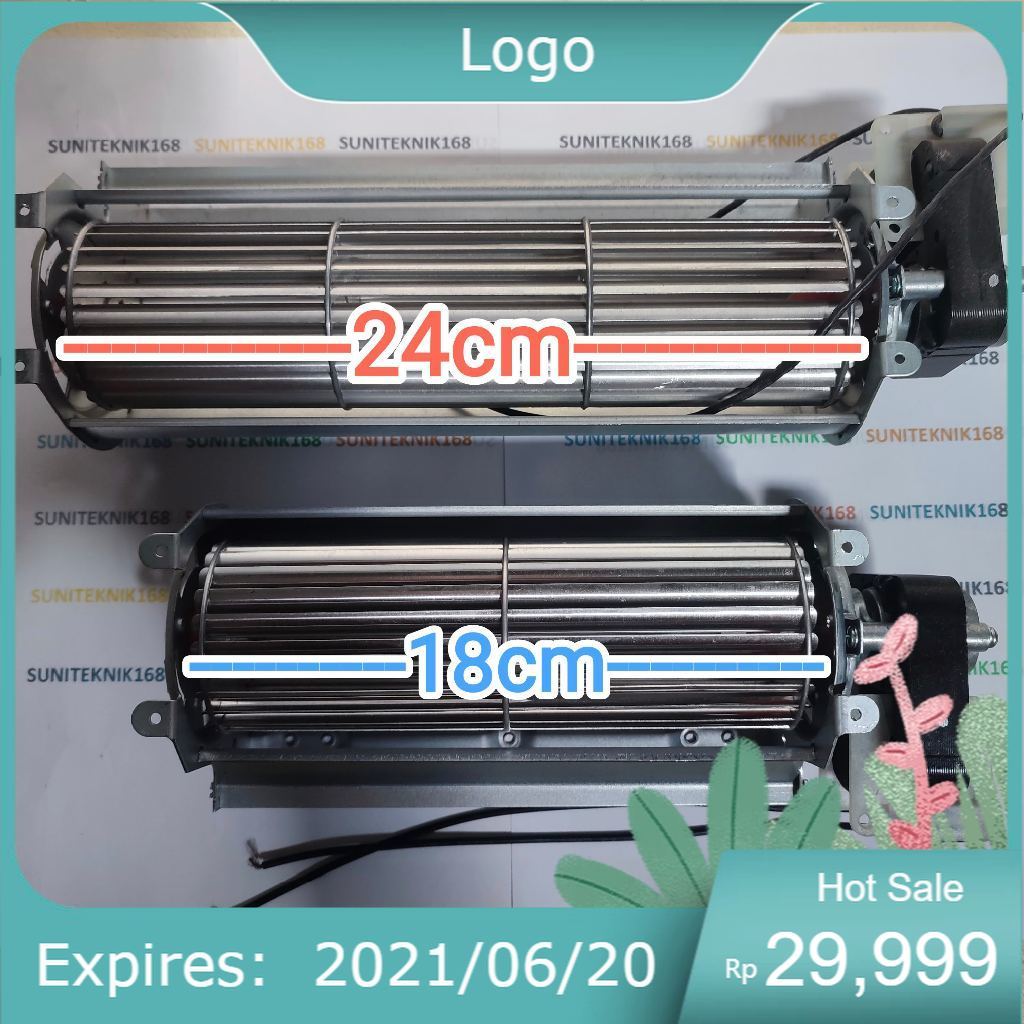 FAN MOTOR SHOWCASE AC 220 - BLOWER SHOWCASE + FAN MOTOR