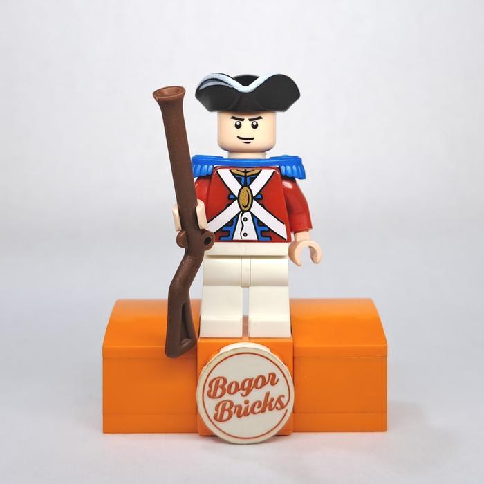 Lego Minifigure PotC- King George's Soldier poc019 RESTRO