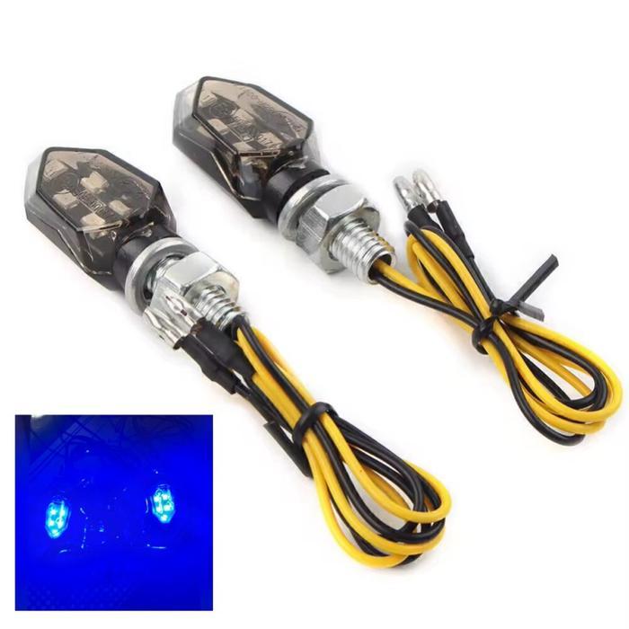 Lampu sein sen lancip mini 5 Led lampu sein motor klx vixion byson aerox vario cbr ninja gl dll Moto