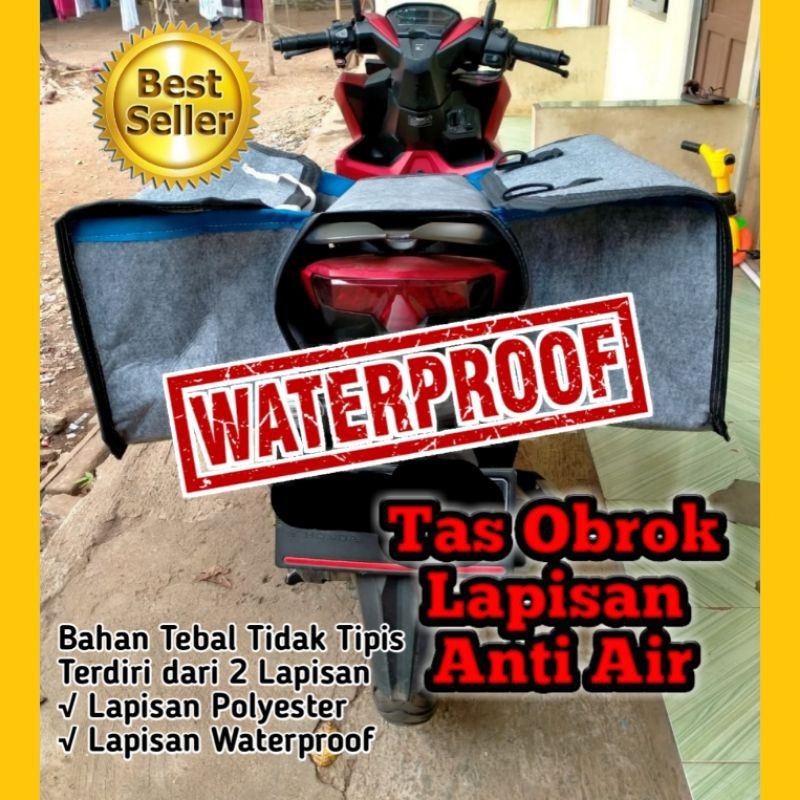 Tas Obrok Anti Air Waterproof JUMBO Tas Motor Anti Air Waterproof JUMBO