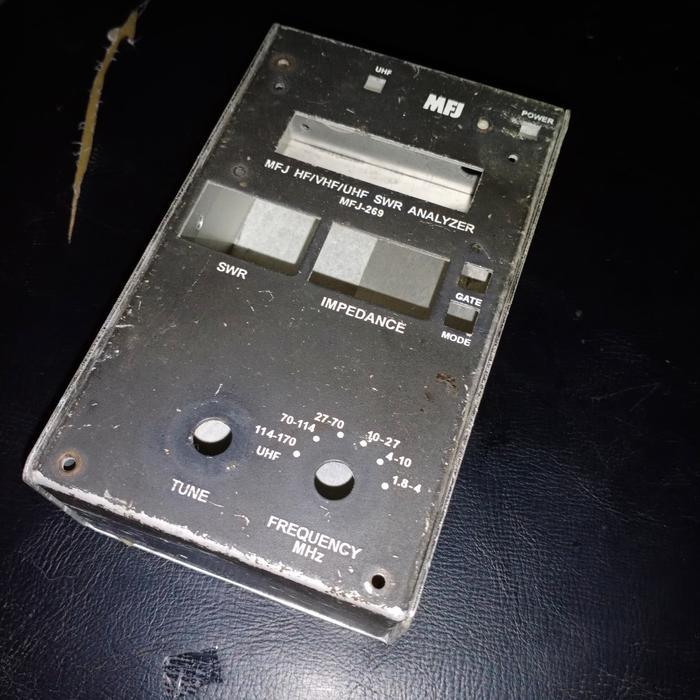 bok box kotak mfj mfj269 mfj-269 swr analyzer ...Eletronik