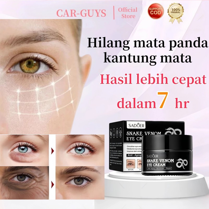CAR-GUYS-Eye Cream Krim Mata Anti-Aging Cream Mata Panda dan Keriput Untuk Kerut Wajah Flek Hitam Ku