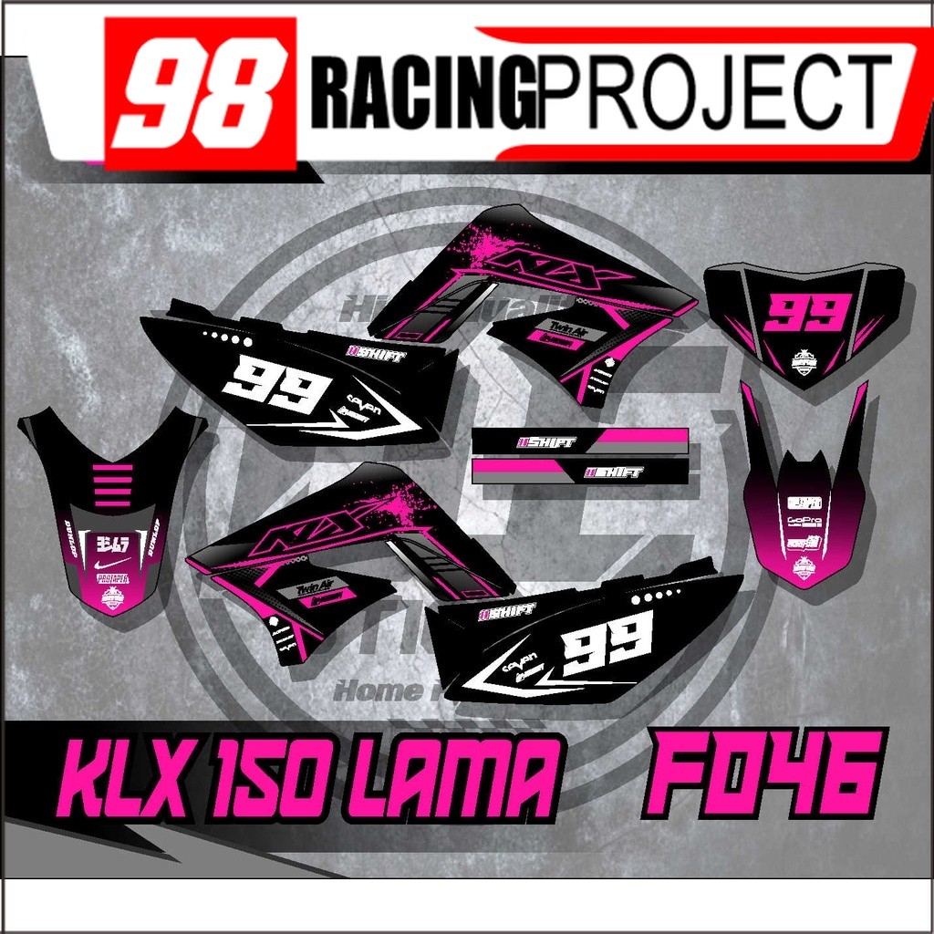 STRIPING KLX LAMA STIKER KLX LAMA KLX 150 OLD