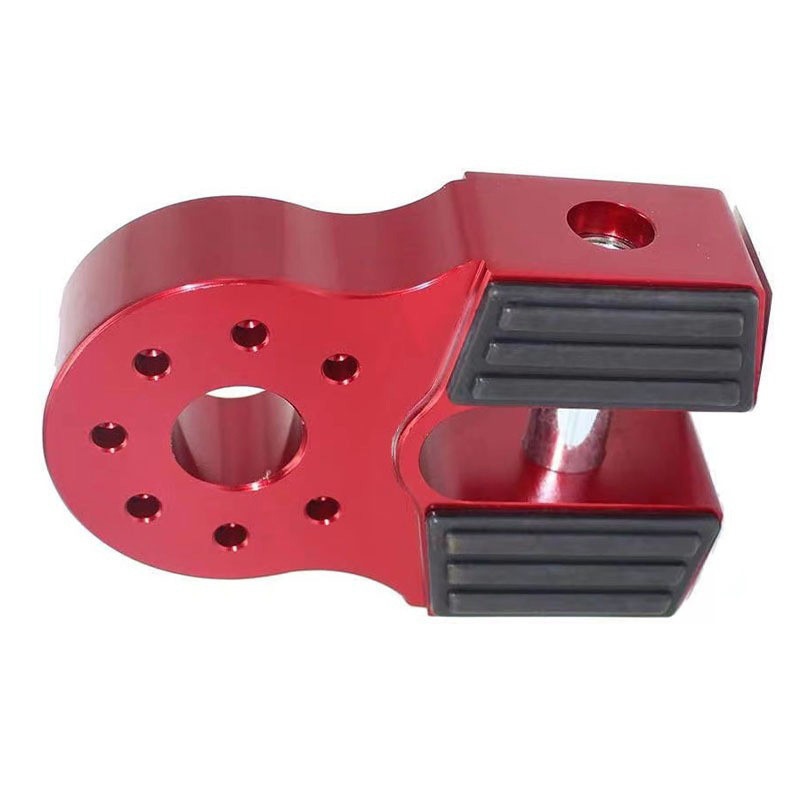 Winch Hook Capstan Connector Compatible Winch Shackle Mount Aluminum Flat Link Shackle For Jeep Wran