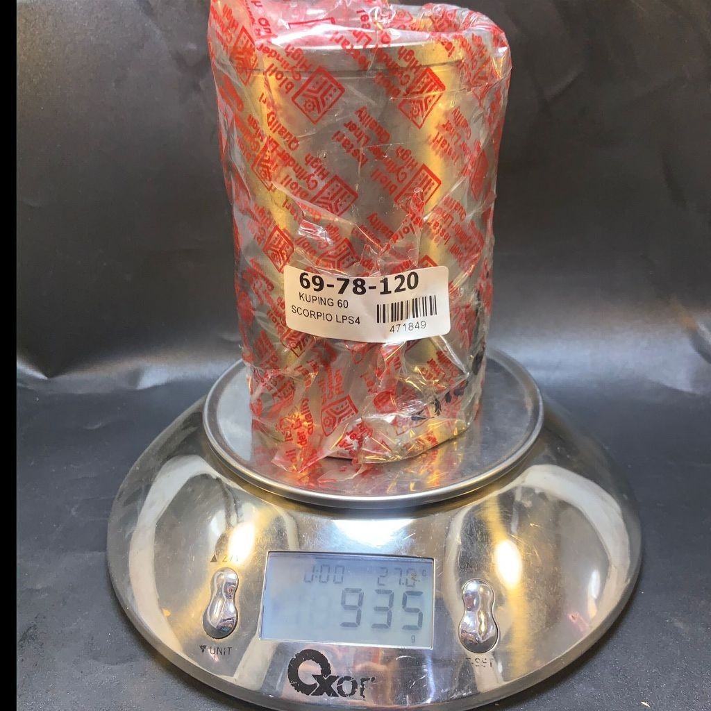 471849 LINER 69-78-120 SCORPIO CYLINDER LINER BORING BIOLI