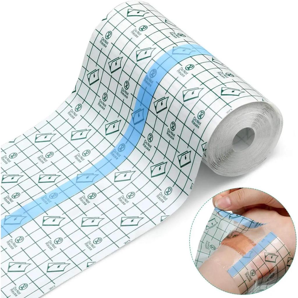 15cm*3m Waterproof Transparent Adhesive Bandage Wound Dressing Fixation Tape Protective Stretch Band