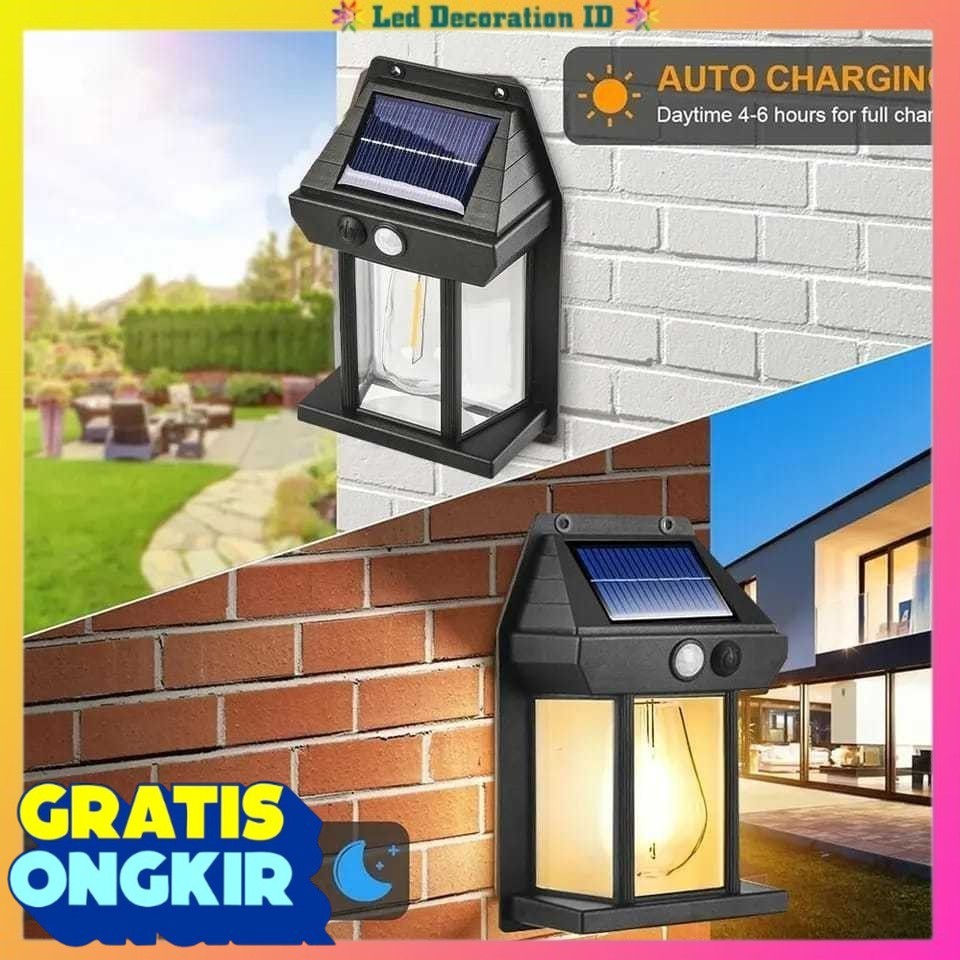 LAMPU SOLAR PANEL / LAMPU DINDING TENAGA SURYA / LED EMERGENCY / LAMPU DINDING