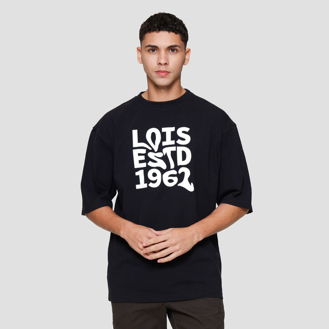 [ORI] Lois Simply Kaos Lengan Pendek Pria 123102633 Kaos Pria