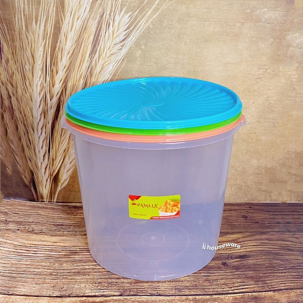 Toples Plastik 16 Liter PAMELA / Toples Kerupuk