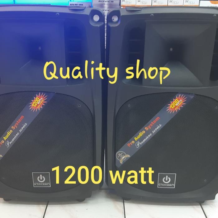 SPEAKER ACTIVE MONITOR CRIMSON PREMIERE SERIES 1200 WATT 2 UNIT