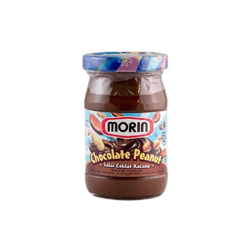 Morin Selai Coklat Kacang Jar 300 gr