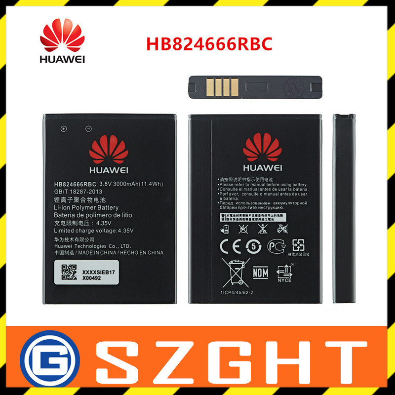 NEW Orginal HB824666RBC Replacement Battery 3000mAh For Huawei WIFI Router E5577s-321 E5787ph-67a E5
