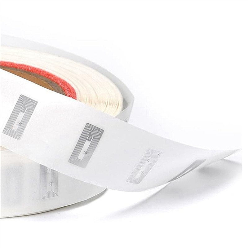 ELECT500 PCS NFC Tags Sticker With NTAG213 Chip Blank NFC Stickers Adhesive Labels RFID Tags Rewrita