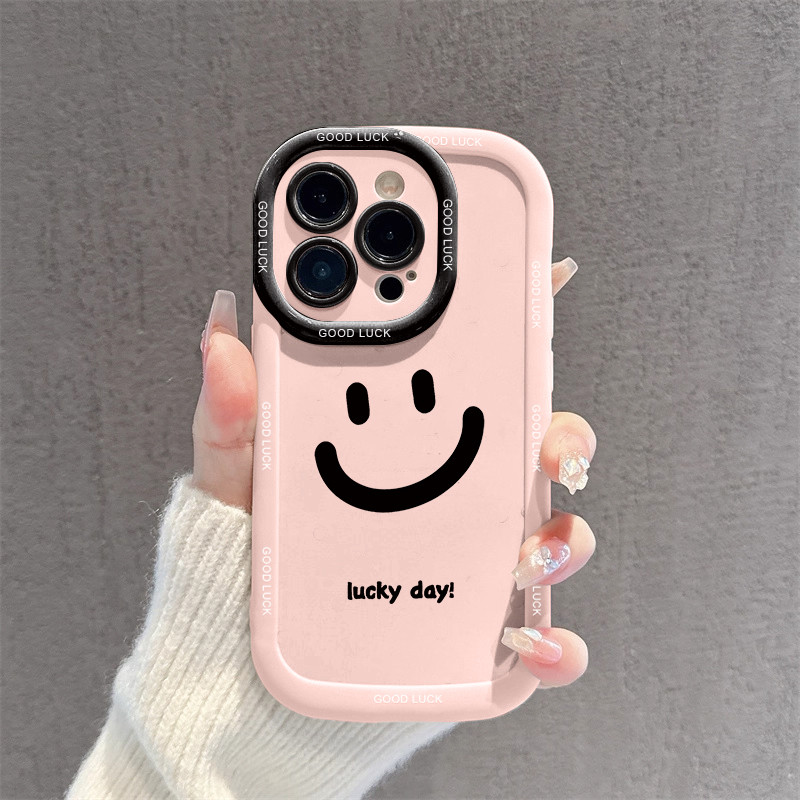 PFK838 Wajah tersenyum januari untuk case oppo A55 A57 A57E A57S A58 A60 A74 A77 A77S A78 A79 A93 A9