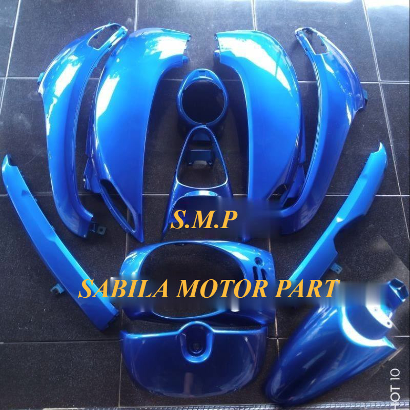 Cover Body Scoopy Fi Biru Candy 2013-2016 Repaint Terlaris,