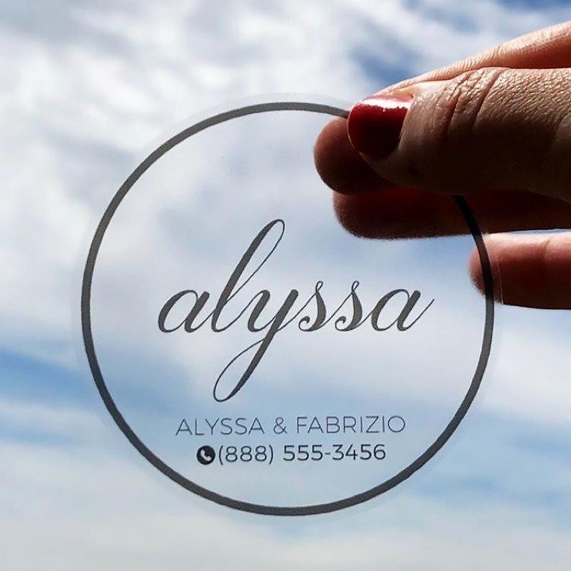 Cetak Stiker Vinyl Transparan / Stiker Logo Minuman / Stiker Logo Makanan / Stiker Anti Air / Cetak 