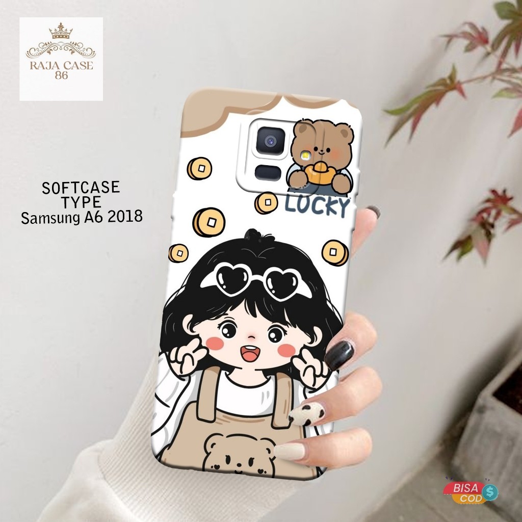 Case Samsung A7 2018 - Casing Samsung A7 2018 - Motif case cartoon - Samsung - Softcase Samsung A7 2