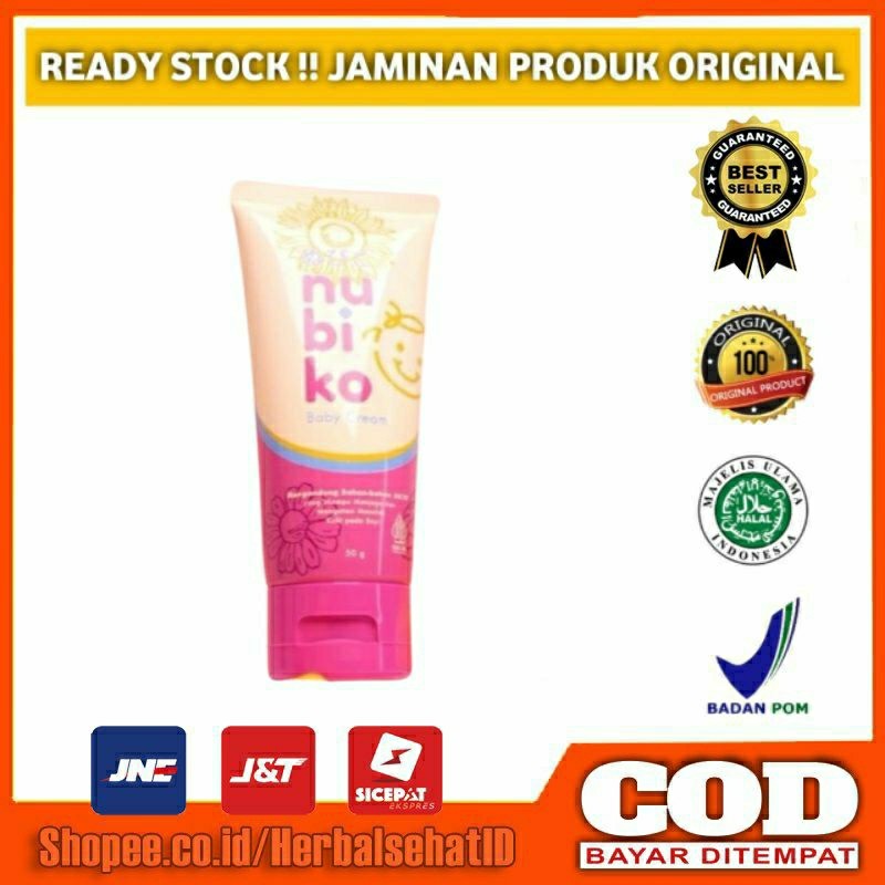 (TERLARIS) NUBIKO BABY CREAM Menghilangkan Bekas Luka Pada Anak & Bayi
