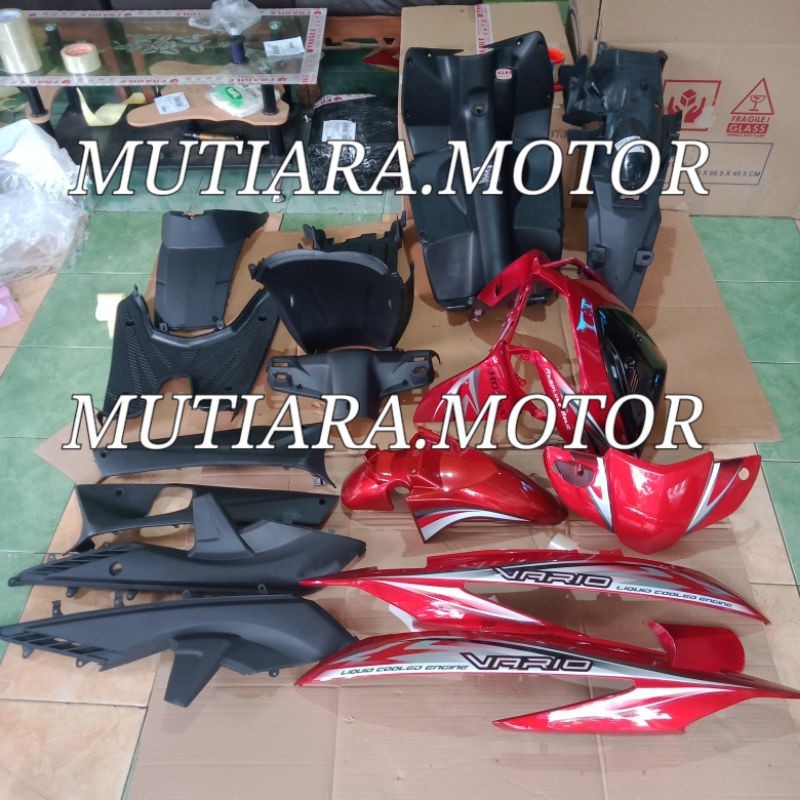 Cover Full Body Vario 110 Karbu Vario Lama Merah Termurah