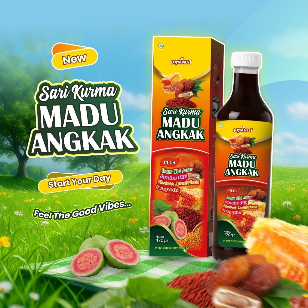 Madu Kaya Manfaat - Loyalnest sari Kurma Madu Angkak Ori 100% (04)