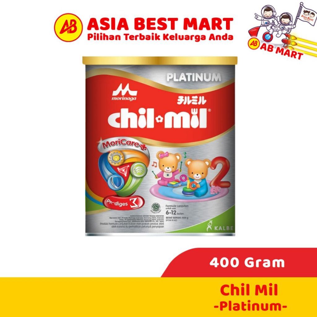 Morinaga Chil Mil Platinum 400 Gr / Susu Formula Bayi Susu Bubuk Pertumbuhan Anak - ASIA BEST