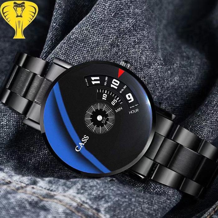 CASS Jam Tangan Pria   Otomatis penuh non -mekanis Luminous Waterproof High High -End Handsome Men's