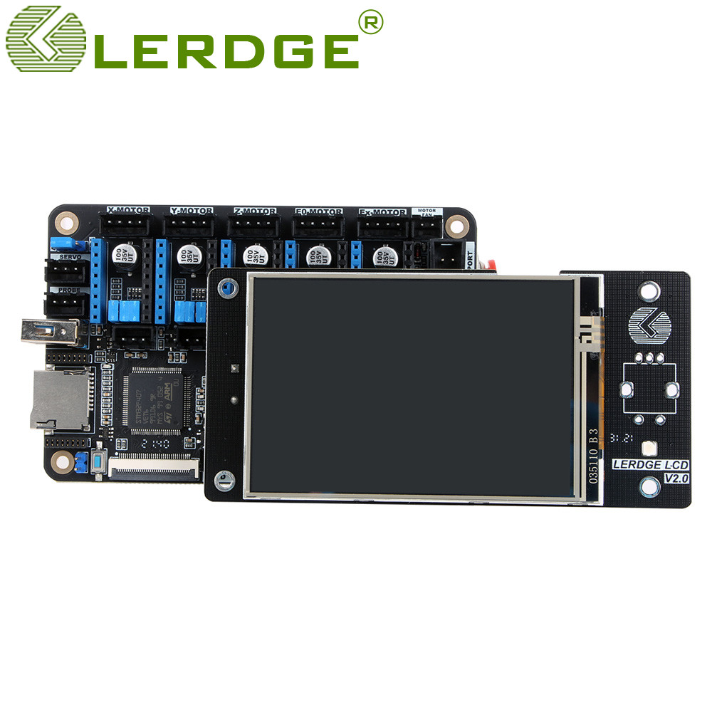 LERDGE Z 3D Printer Board 32bit for control board parts motherboard with STM32 ARM 32 Bit Mainboard 