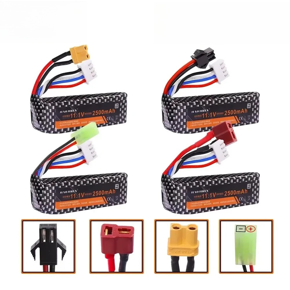 111V 501855 Lipo Battery 2500mah  For Electric water  Parts RC toy lithium polymer 111v high capacit