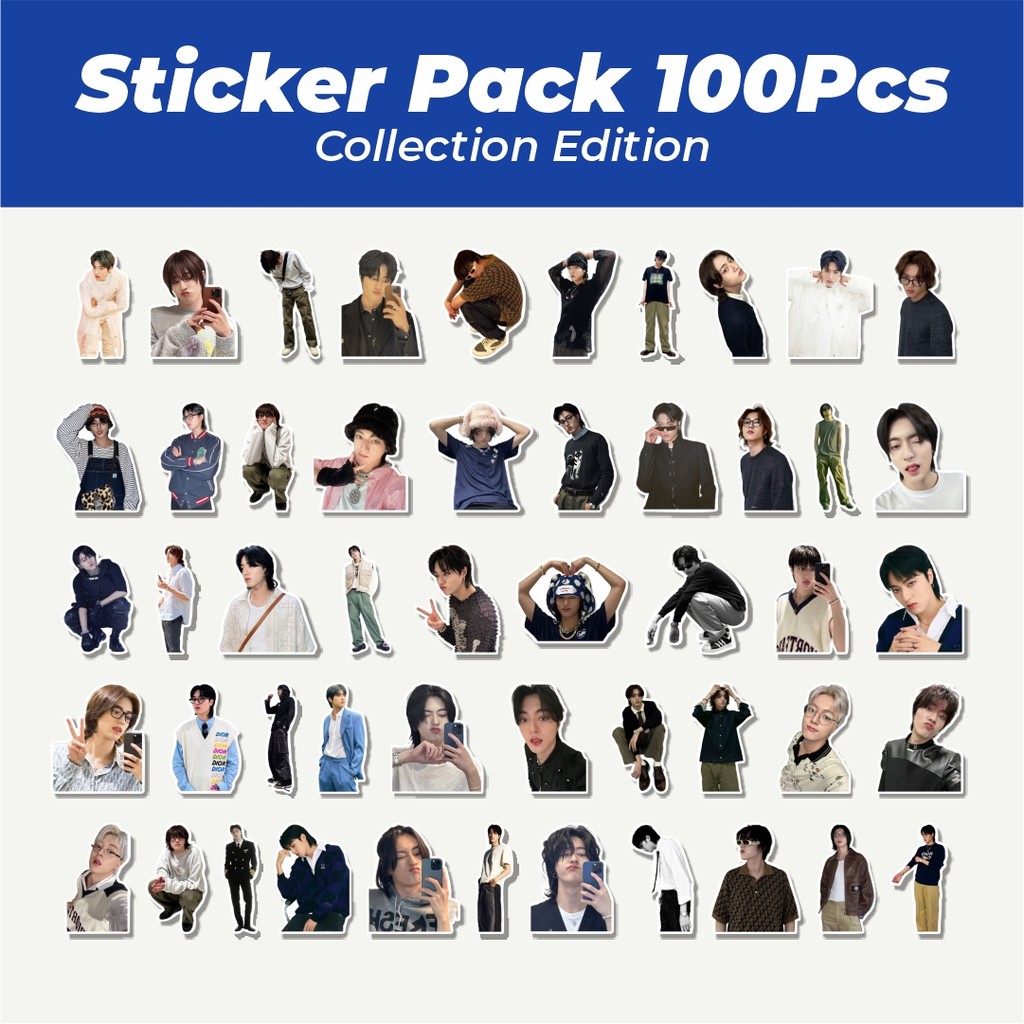 Hot Stiker Stiker WATANABE HARUTO (TREASURE) Lucu Anti Air Stikers Berperekat Waterproof Sticker Dec