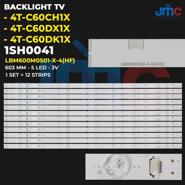 Backlight TV for 60 Inch 4T-C60CH1X 4T-C60DX1X 4T-C60DK1X Elmatu JMCPart