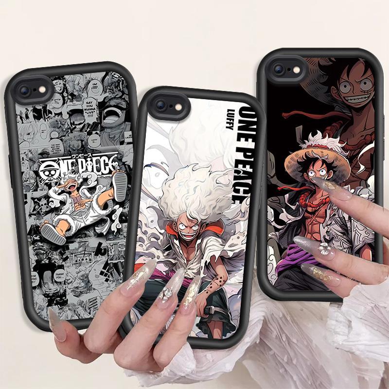 Casing For iPhone 6 6s 7 8 Plus se2 se3 Phone Case Anime One Piece Luffy Soft Tpu Shockproof Cover