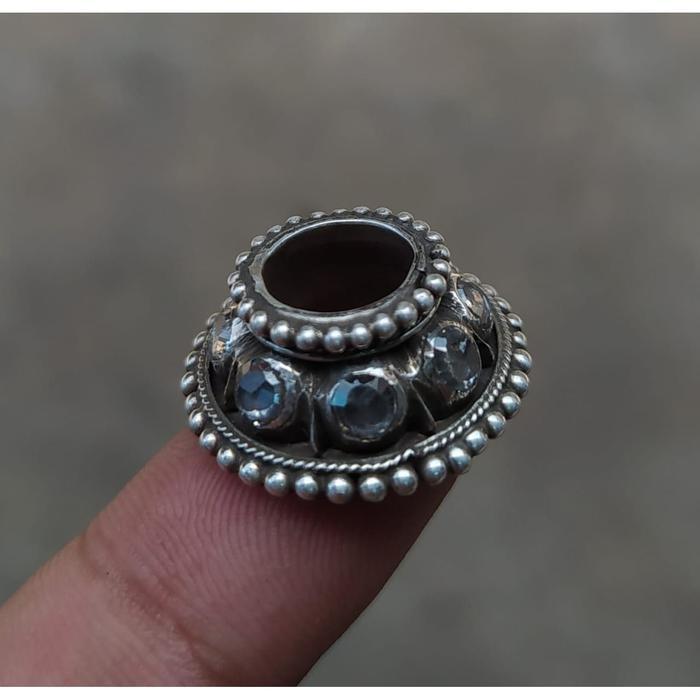 mendak keris perak mata inten JS