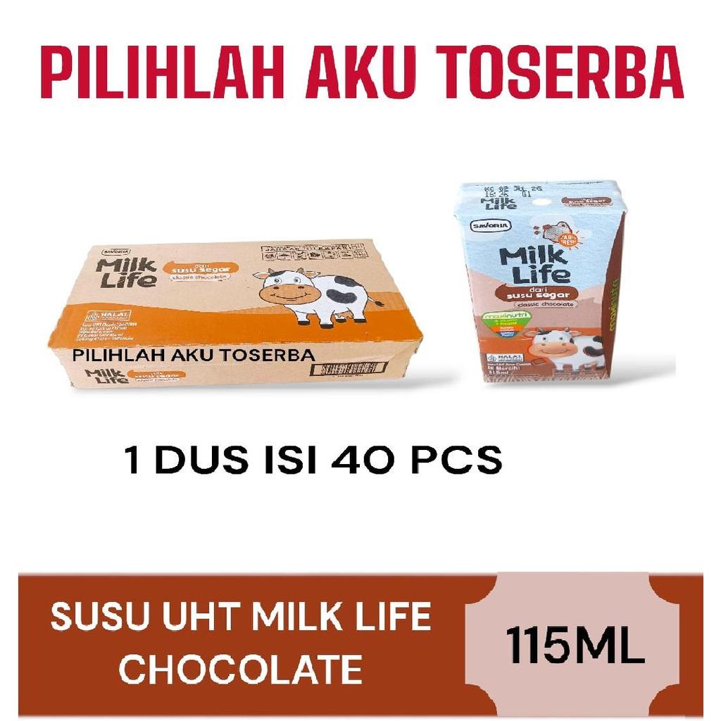 Susu Milk Life Chocolate Mini 125 ml - ( HARGA 1 DUS )