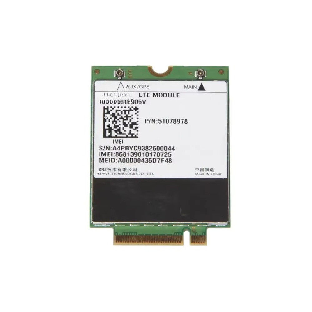 Wireless Adapter Card for UNLOCKED HUAWEI ME906V 3G 4G 100Mbps Network LTE Module GPS+WCDMA NGFF mod