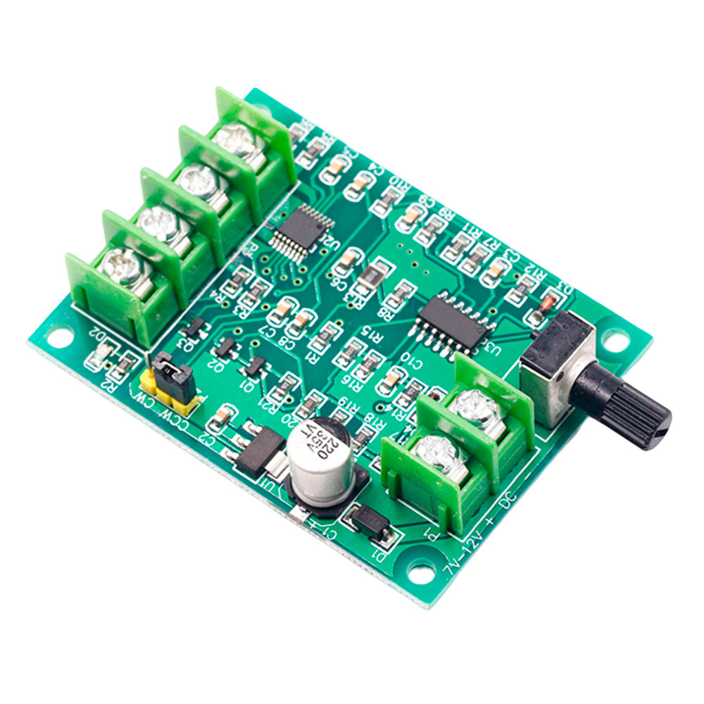 5V 12V Brushless DC Motor Driver Controller Board with Reverse Voltage Over Current Protection for H
