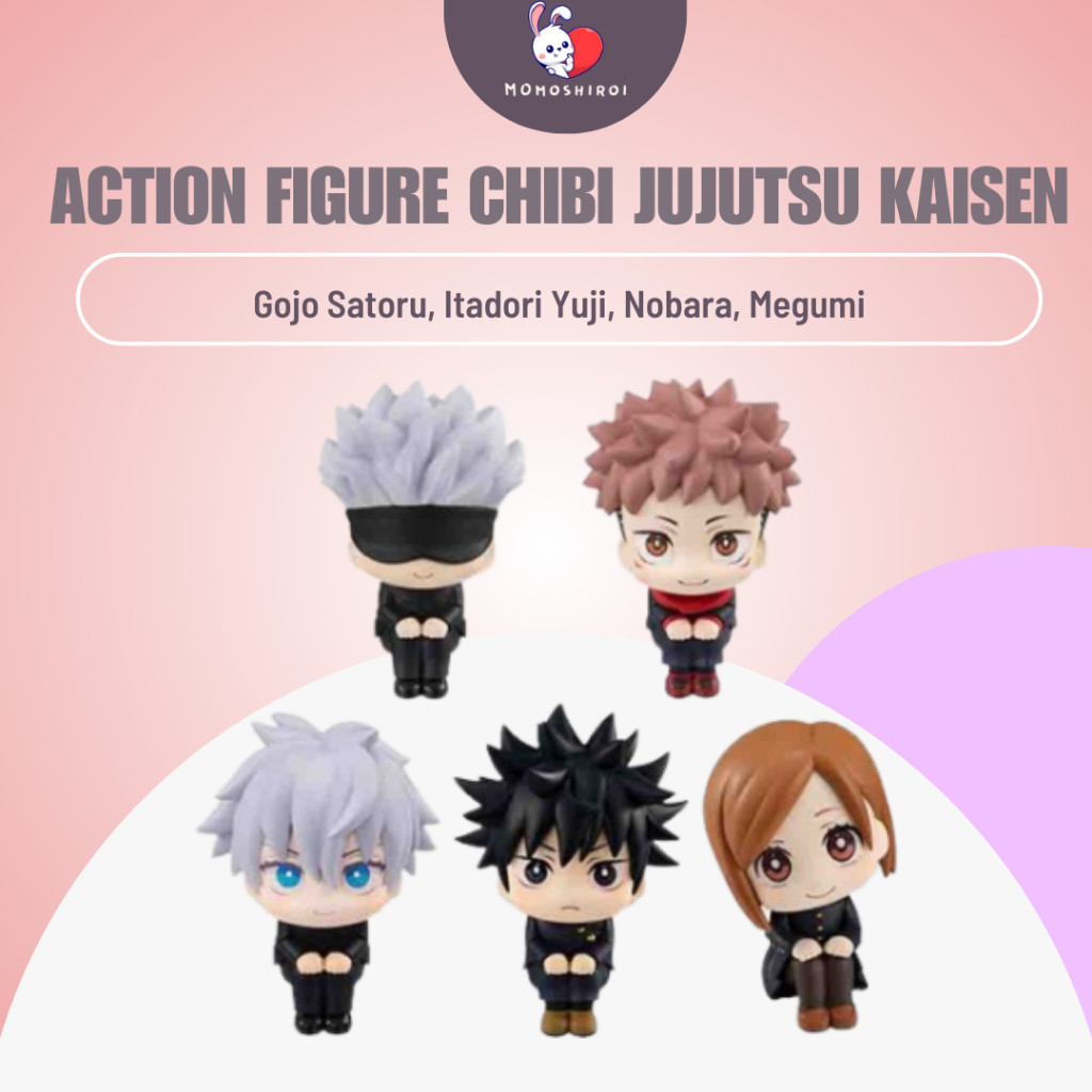 Jujutsu Kaisen Gojo Itadori Megumi LookUp / Rukkapu Action Figure