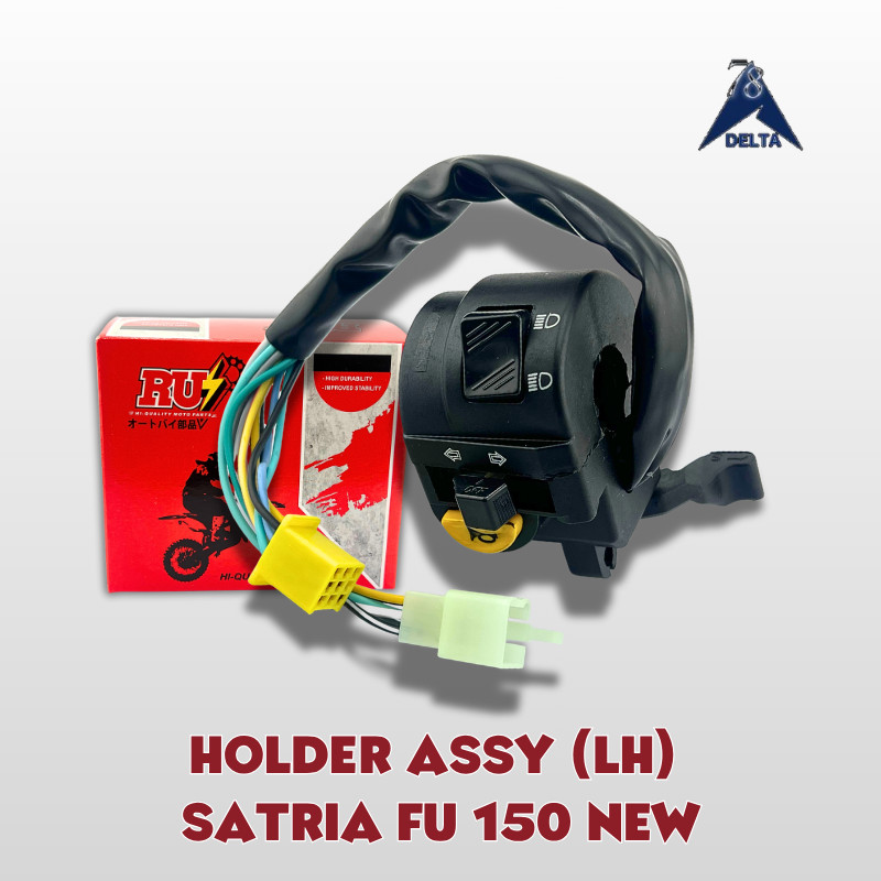 HOLDER ASSY LH SATRIA FU 150 NEW - HANDLE SAKLAR LAMPU KIRI SATRIA SPECIAL EDITION EURO 2014 2015